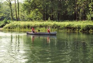 Kids in a Canoe